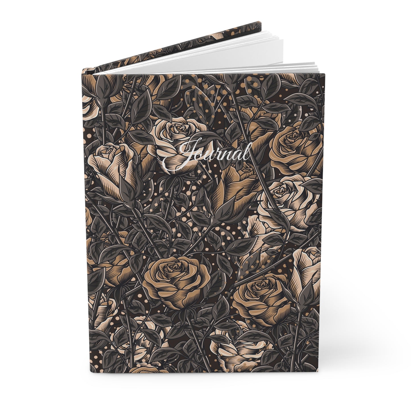 Midnight Blooms Hardcover Journal