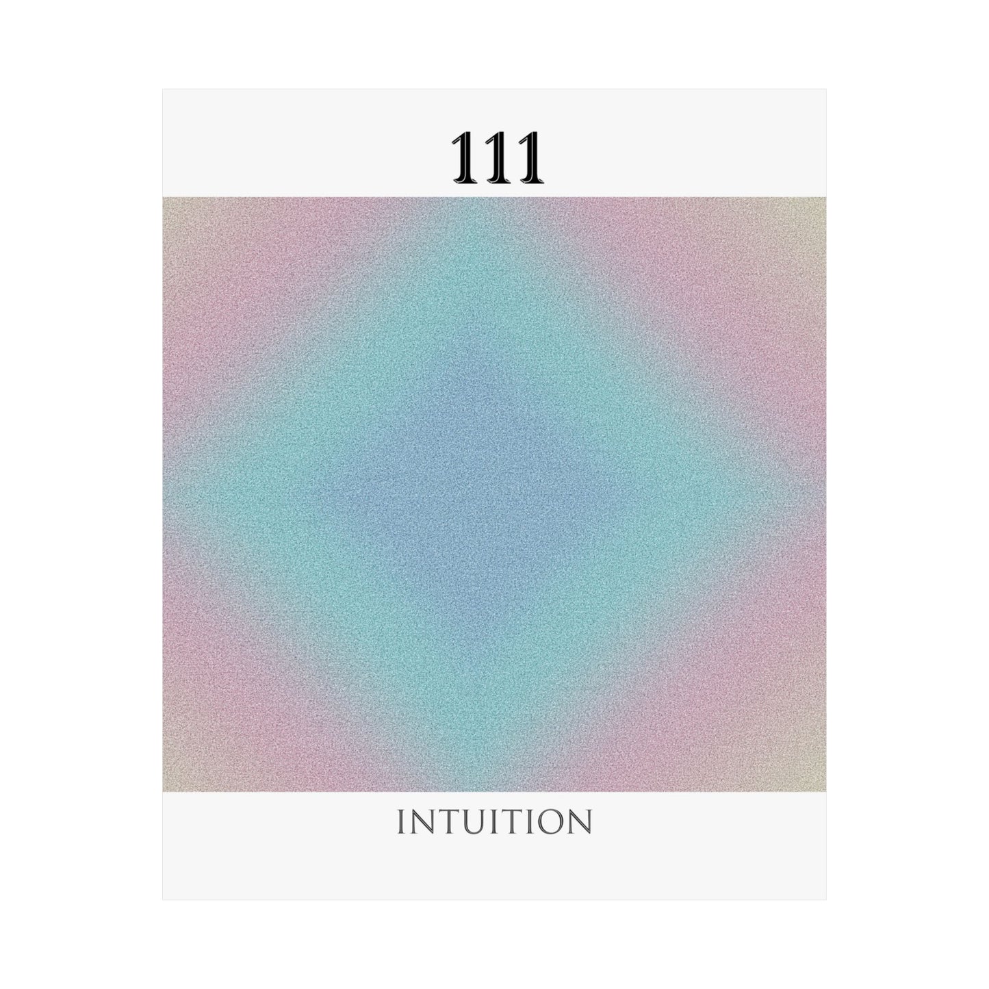 111- Angel Number Poster Print