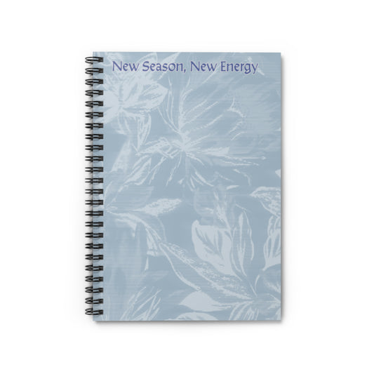 New Season, New Energy Notebook