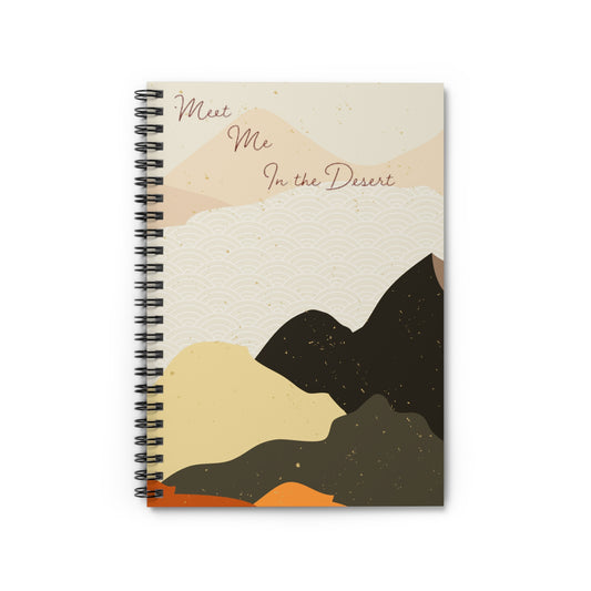 Meet Me in the Desert Notebook