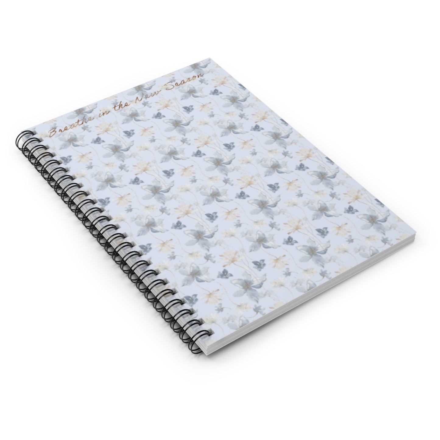 Breathe in the New Season Notebook